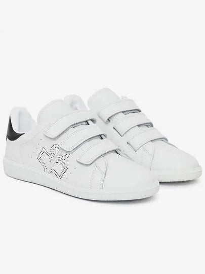 Brownsy Logo Low Top Sneakers White - ISABEL MARANT - BALAAN 2