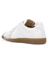 Men's Replica German Army Paint Low Top Sneakers White - MAISON MARGIELA - BALAAN 4