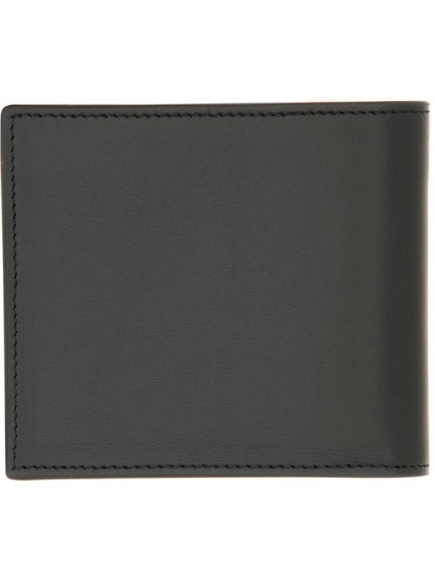 Tiny Monogram Half Wallet Black Gold - SAINT LAURENT - BALAAN 3