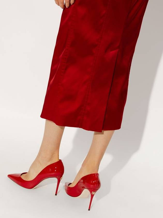 leather pumps heel red - DOLCE&GABBANA - BALAAN 3