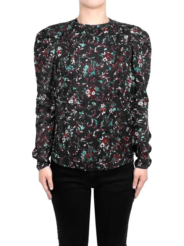 Etoile Black Benson Blouse HT2326 22A037E 01BK - ISABEL MARANT - BALAAN 1