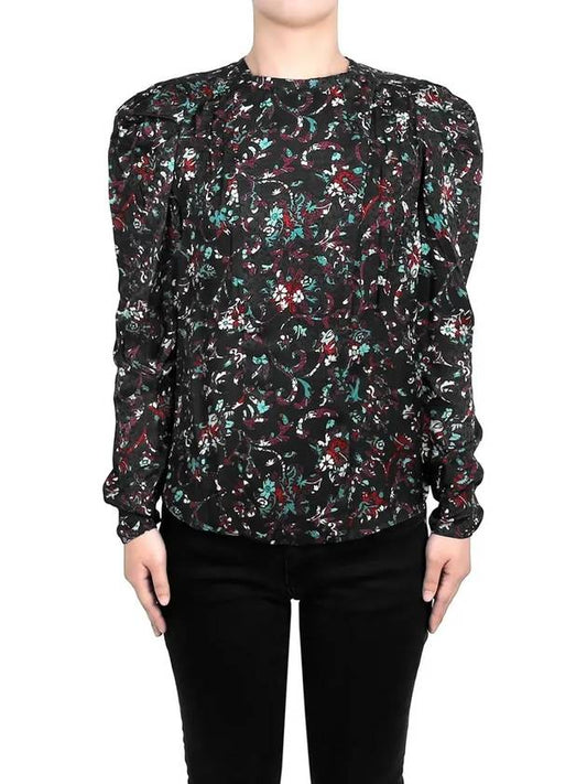 Etoile Black Benson Blouse HT2326 22A037E 01BK - ISABEL MARANT - BALAAN 1