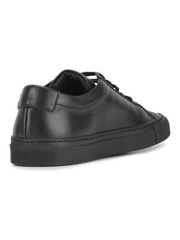 Original Achilles Low Top Sneakers Black - COMMON PROJECTS - BALAAN 5