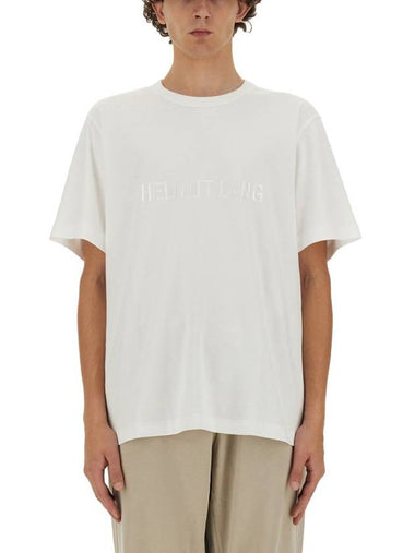 T-SHIRT CON LOGO - HELMUT LANG - BALAAN 1