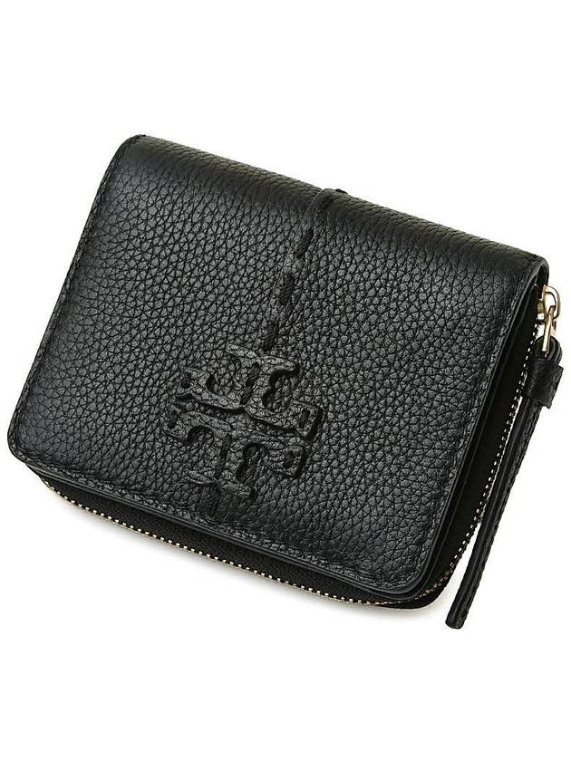 Women's McGraw Bifold Half Wallet Black - TORY BURCH - BALAAN 6