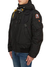 Gobi Logo Bomber Down Padded Jacket Black - PARAJUMPERS - BALAAN 4