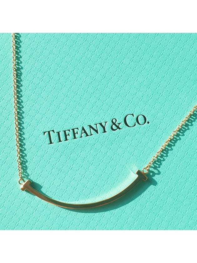 Smile Pendant Small Necklace Rose Gold - TIFFANY & CO. - BALAAN 4