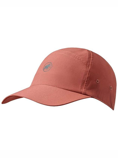 Sun Peak Logo Print Ball Cap Brick - MAMMUT - BALAAN 1