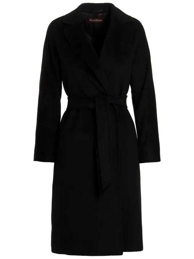 22FW SUPERBO belted coat black 60161429 013 - MAX MARA - BALAAN 2