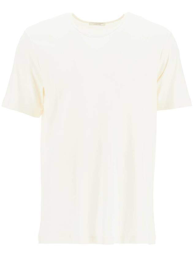 t-shirt with wide round neck - LEMAIRE - BALAAN 1