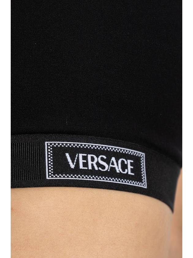 Versace Crop Top, Women's, Black - VERSACE - BALAAN 4