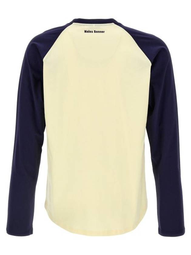 Wales Bonner Long Sleeve T Shirt UA24JE08 JE07 199 Free NAVY YELLOW - WALES BONNER - BALAAN 2