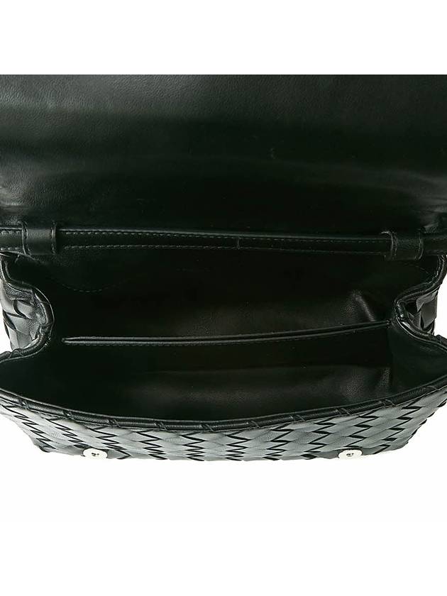 Intrecciato Cross Bag Black - BOTTEGA VENETA - BALAAN 11