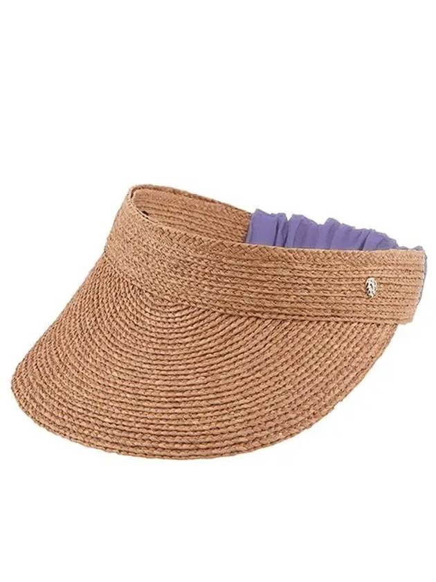 HAT51381 NULF Medea Nougat Lavender Fog Women s Sun Cap - HELEN KAMINSKI - BALAAN 5