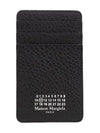 4 Stitch Leather Card Wallet Black - MAISON MARGIELA - BALAAN 2