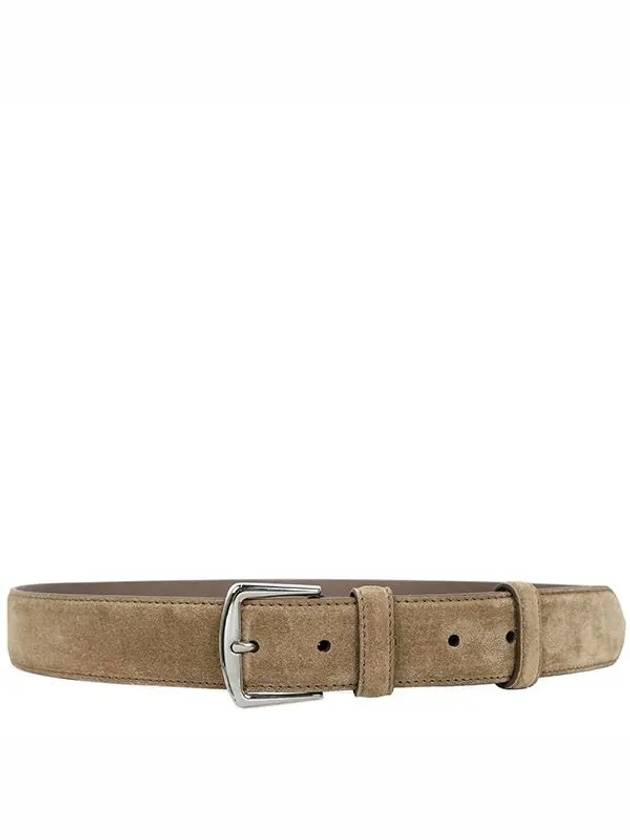 35cm Suede Belt Brown - LORO PIANA - BALAAN.