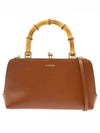 Goji Bamboo Mini Tote Bag Brown - JIL SANDER - BALAAN 2