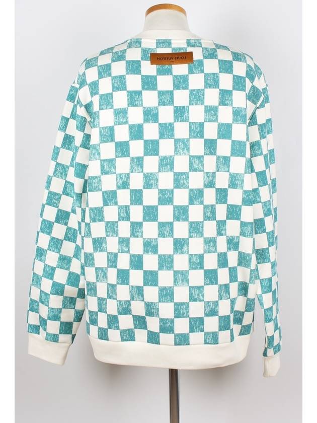 Damier printed crewneck XL - LOUIS VUITTON - BALAAN 4