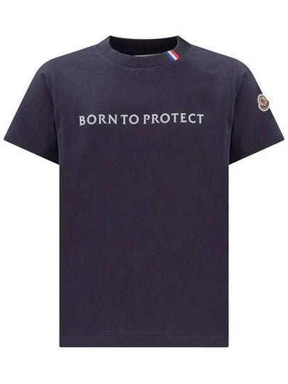 Kids Logo T Shirt 8C000 38 899Z8 778 - MONCLER - BALAAN 2