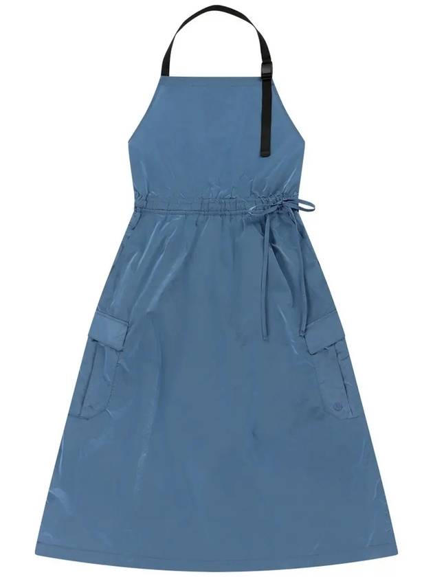 OG nylon apron dress blue - OFFGRID - BALAAN 1