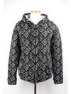 NBA Monogram Flower Hooded Zip Up XL - LOUIS VUITTON - BALAAN 1