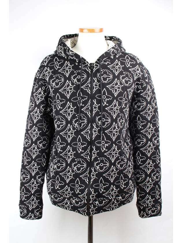 NBA Monogram Flower Hooded Zip Up L - LOUIS VUITTON - BALAAN 1