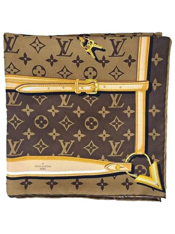 Confidential Monogram Muffler Brown - LOUIS VUITTON - BALAAN.