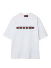 Long Sleeve T Shirt 784361 XJGKB 9074 WHITE E MC - GUCCI - BALAAN 2