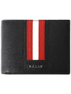 Men's Tydan Sprite Half Wallet Black - BALLY - BALAAN 3