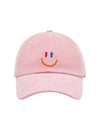 LaLa Corduroy Ball Cap Pink - LALA SMILE - BALAAN 1