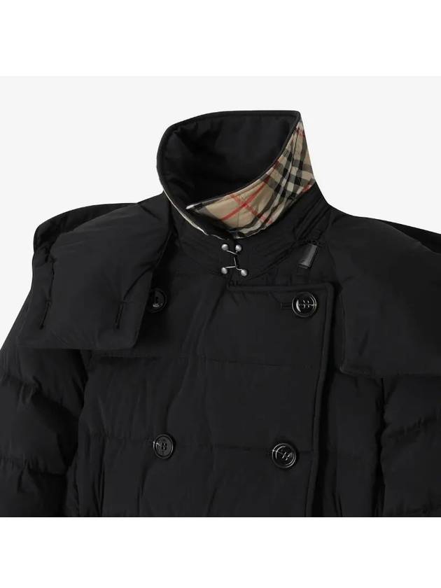 Quilted Down Padding Black - BURBERRY - BALAAN 4