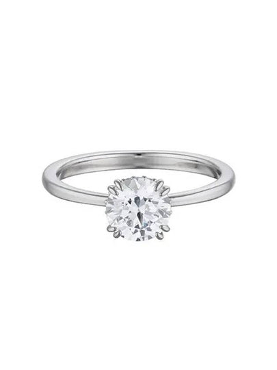 Stilla Cocktail Round Cut Ring Silver - SWAROVSKI - BALAAN 2