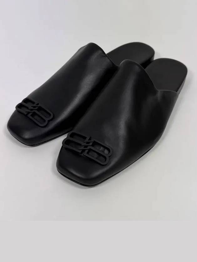 Men s Black Cozy BB Mule 693961 WBD22 1000 - BALENCIAGA - BALAAN 3