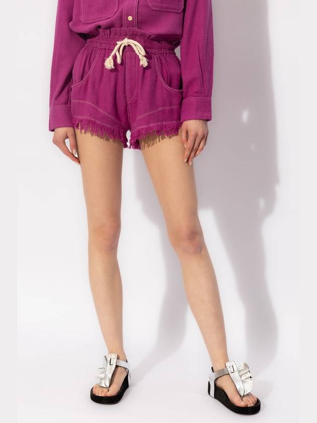 Marant Etoile Silk Shorts 'Talapiz', Women's, Pink - ISABEL MARANT - BALAAN 3