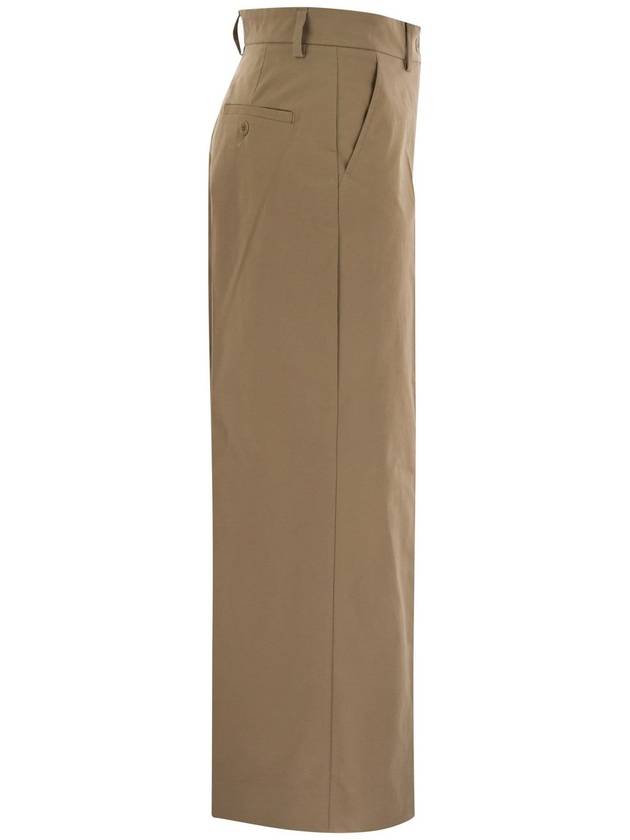 URIAL - Cotton satin crop trousers - WEEKEND MAX MARA - BALAAN 3