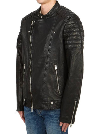 Men's Biker Jacket ML021Z BLACK - ALLSAINTS - BALAAN 2