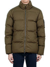 Ghost Wool Twill Down Padding Green - STONE ISLAND - BALAAN 2