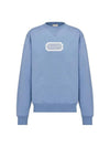 Logo Sweatshirt Blue - DIOR - BALAAN 1