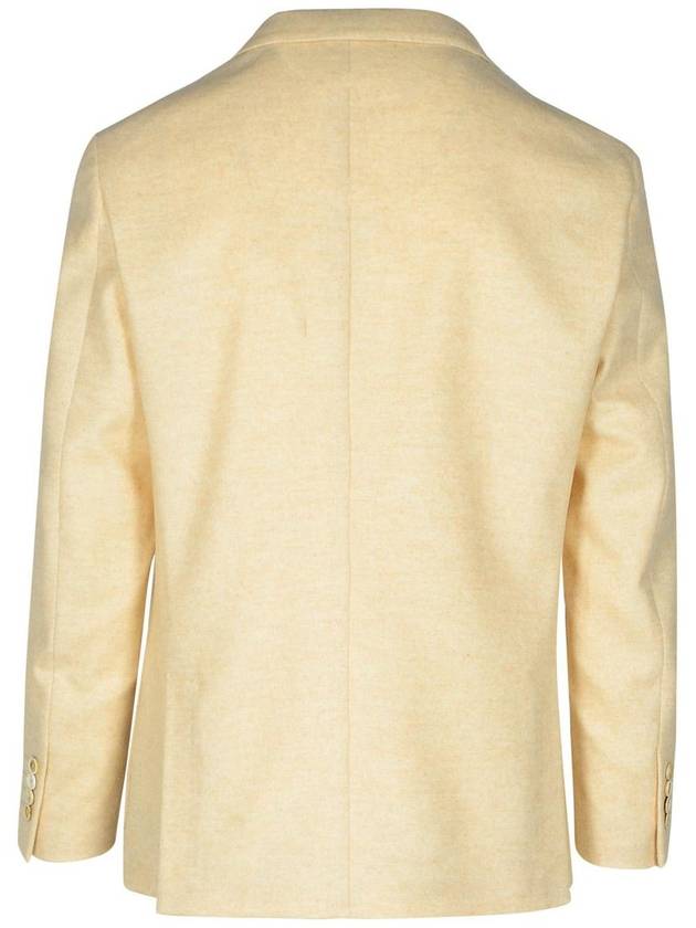 Eleventy Blazer In Cream Wool And Cashmere Blend - ELEVENTY MILANO - BALAAN 3