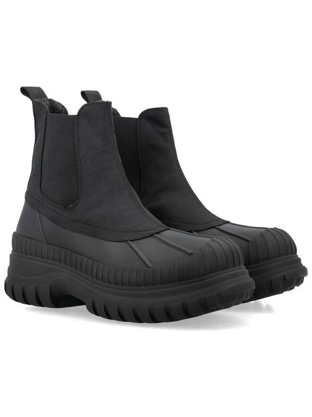 Outdoor Chelsea Boots Black - GANNI - BALAAN 3