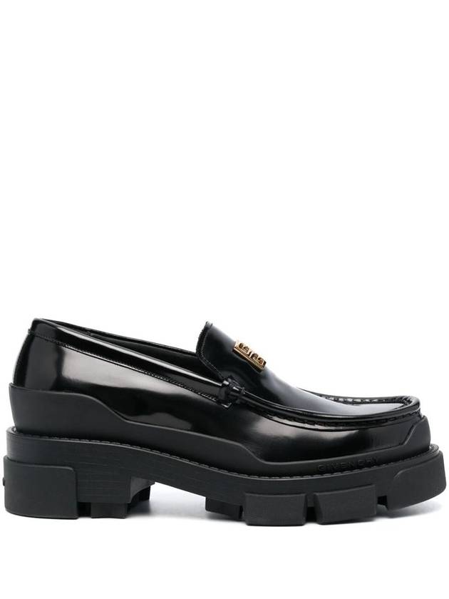 4G Terra Leather Loafers Black - GIVENCHY - BALAAN 2