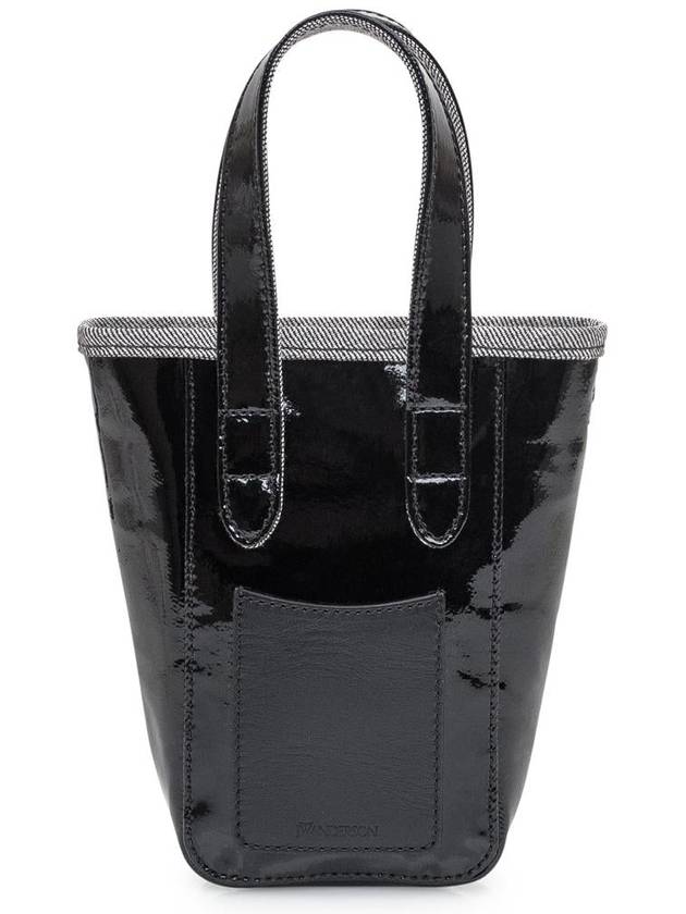 Anchor Patch Mini Belt Tote Bag Black - JW ANDERSON - BALAAN 5