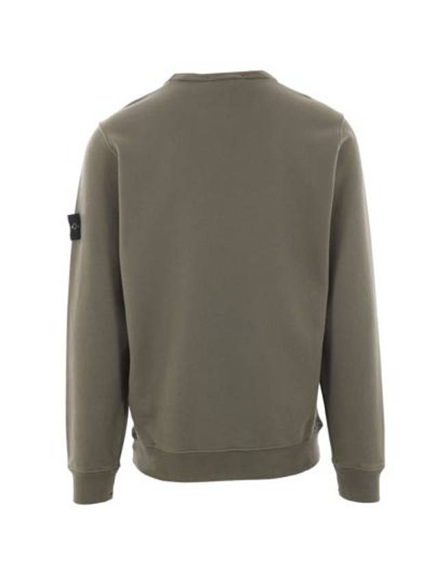 Wappen Patch Crew Neck Cotton Sweatshirt Brown - STONE ISLAND - BALAAN 2