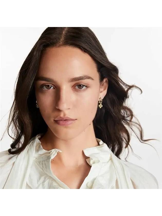 Blooming Earrings Gold - LOUIS VUITTON - BALAAN 6