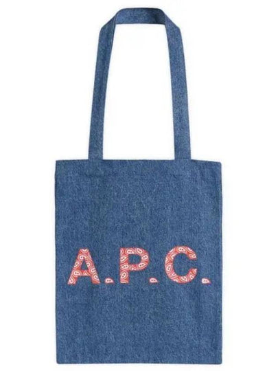 Lou Tote Bag Navy - A.P.C. - BALAAN 2