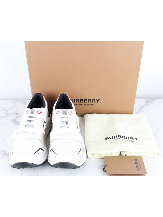 Men s Logo Velcro Sneakers White 42 270 - BURBERRY - BALAAN 2