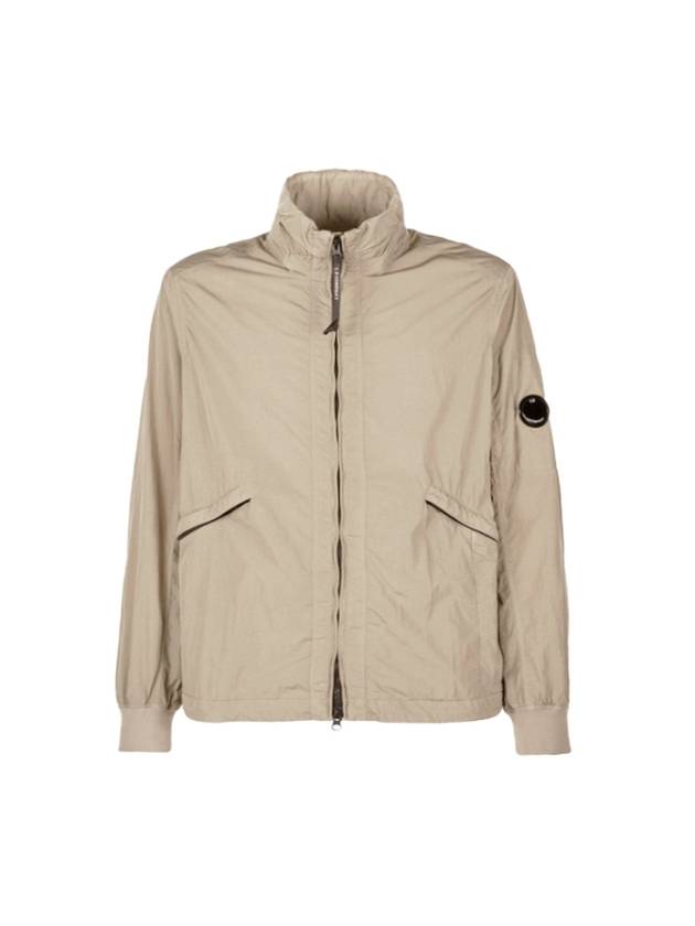 Chrome R Lens Wappen Nylon Zip-up Jacket Beige - CP COMPANY - BALAAN 2