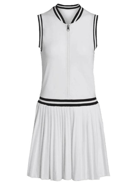 Elgan Short Dress White - VARLEY - BALAAN 1
