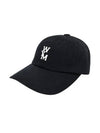 Embroidered Logo Cotton Ball Cap Black - WOOYOUNGMI - BALAAN 2