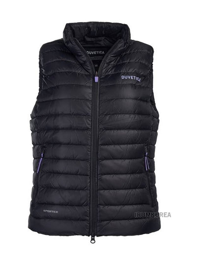 Neass Logo Padded Vest Black - DUVETICA - BALAAN 2